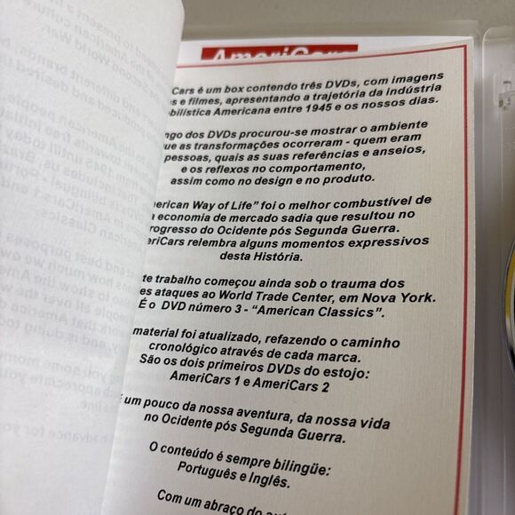 3 DVD Set: Americars: History of the American Car from 1945 Portuguese-English - Picture 4 of 8